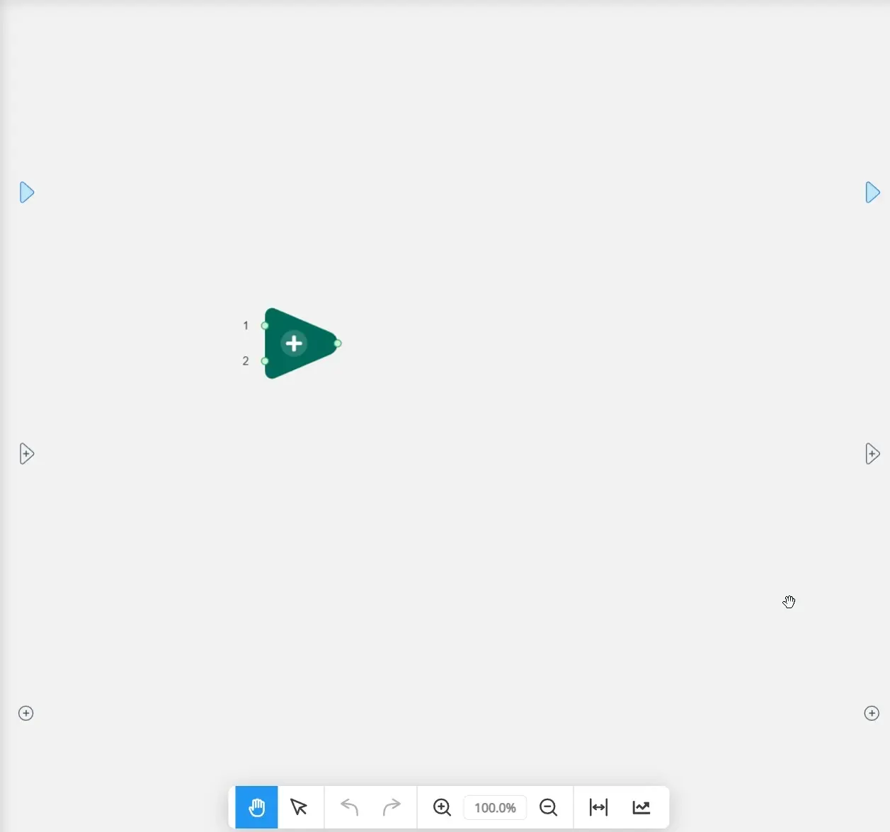 Creating nodes by dragging links from ports